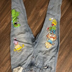 Nickelodeon Rugrats Light Blue Denim Jeans